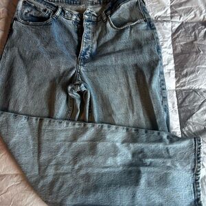 Abercrombie & Fitch Light Blue Flare Jeans